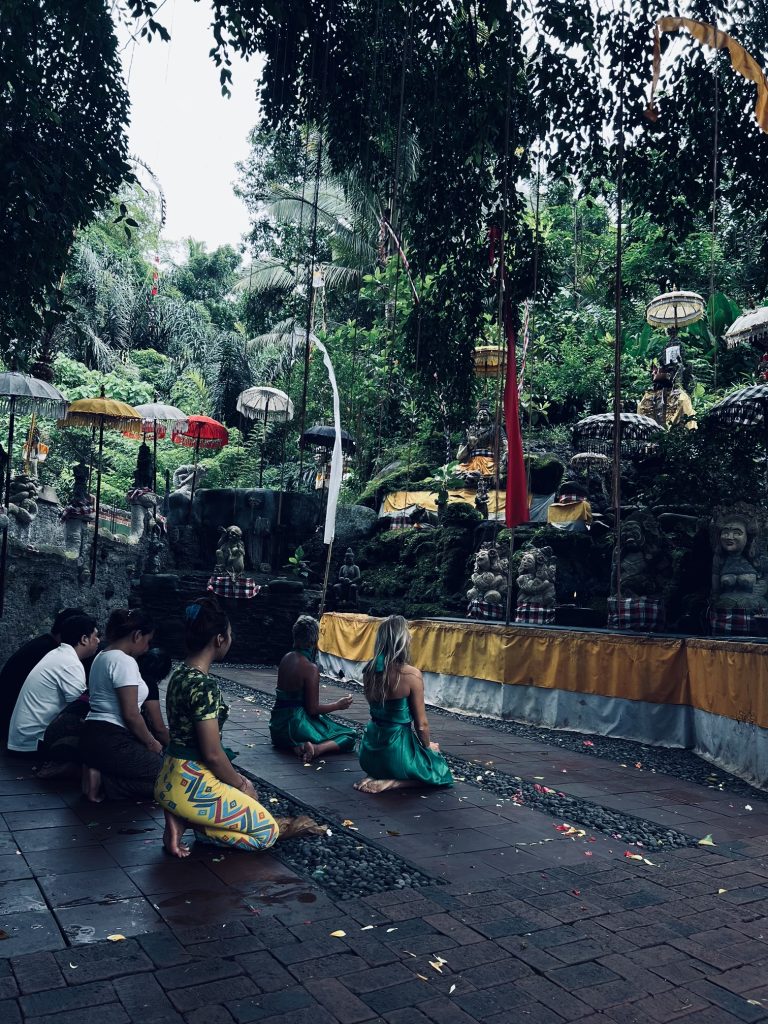 healing ceremony journey in Ubud, Bali